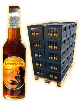 Schwarze Eva, 0.33l, Palette