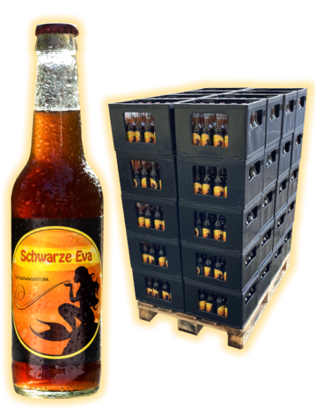 Schwarze Eva, 0.33l, Palette